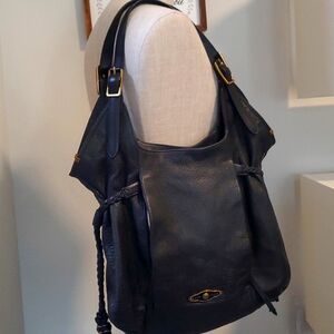 Elliott Lucca Sintra Soft Leather Large Tote, Black